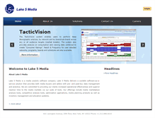 Tablet Screenshot of lake5media.com